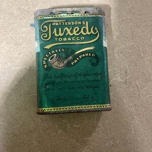 Vintage Patterson's Tuxedo Tobacco Tin